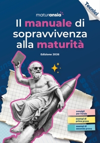 Immagine copertina libro Il manuale di sopravvivenza alla Maturità 2026. Edizione tecnici