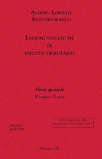 Immagine copertina libro Lezioni tematiche di diritto tributario. Parte speciale. 27 lezioni, 71 temi