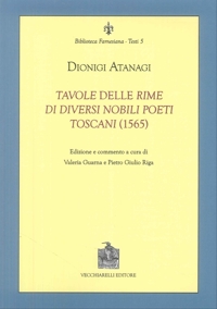 Immagine copertina libro Tavole delle rime di diversi nobili poeti toscani (1565)