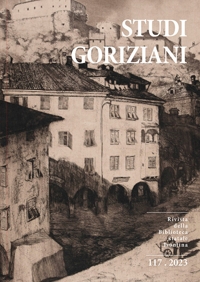 Immagine copertina libro Studi Goriziani. Rivista della Biblioteca Statale Isontina. Ediz. italiana, inglese e sloveno (2023). Vol. 117