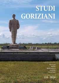Immagine copertina libro Studi Goriziani. Rivista della Biblioteca Statale Isontina (2024). Vol. 118