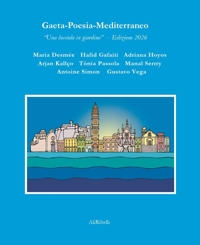 Immagine copertina libro Gaeta‑Poesia‑Mediterraneo. «Una lucciola in giardino». Ediz. 2026
