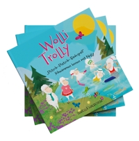 Immagine copertina libro Wolli Trolly. Plitsch-platsch-badespaß. Schwimmen lernen mit Nolly. Ediz. illustrata