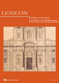 Immagine copertina libro Lexicon. Storie e architettura in Sicilia e nel Mediterraneo (2024). Vol. 39