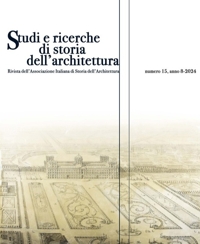 Immagine copertina libro Studi e ricerche di storia dell'architettura. Numero 15. Anno 8/2024