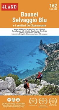 Immagine copertina libro Baunei selvaggio blu e i sentieri del Supramonte