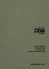 Immagine copertina libro Premio Osvaldo Licini by Fainplast. Artisti selezionati 2025. Ediz. italiana e inglese