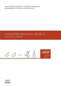 Immagine copertina libro GRPOP. Tilmen Höyük. Report on the 2003 and 2004 Excavations in Area C