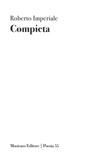 Immagine copertina libro Compieta