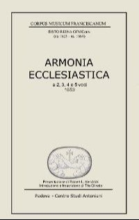 Immagine copertina libro Armonia ecclesiastica a 2, 3, 4 e 5 voci, 1653