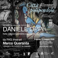 Immagine copertina libro Città polipendole. Opere di Daniele Oppi e Marco Quaranta. Ediz. illustrata