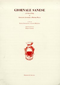 Immagine copertina libro Diario Sanese dal 1714 al 1785